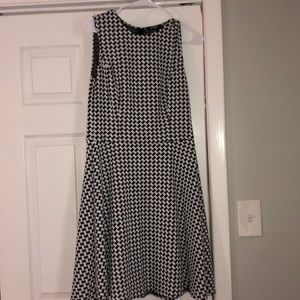 Houndstooth dress